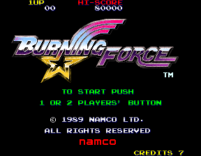 Burning Force screenshot 4 for Sega Genesis